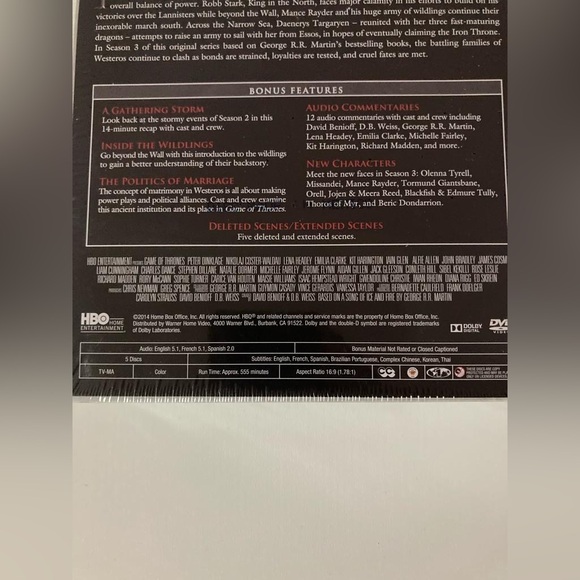 Game of Thrones - Seasons 1 - 3 DVD Box Sets (new / sealed) - Picture 7 of 8